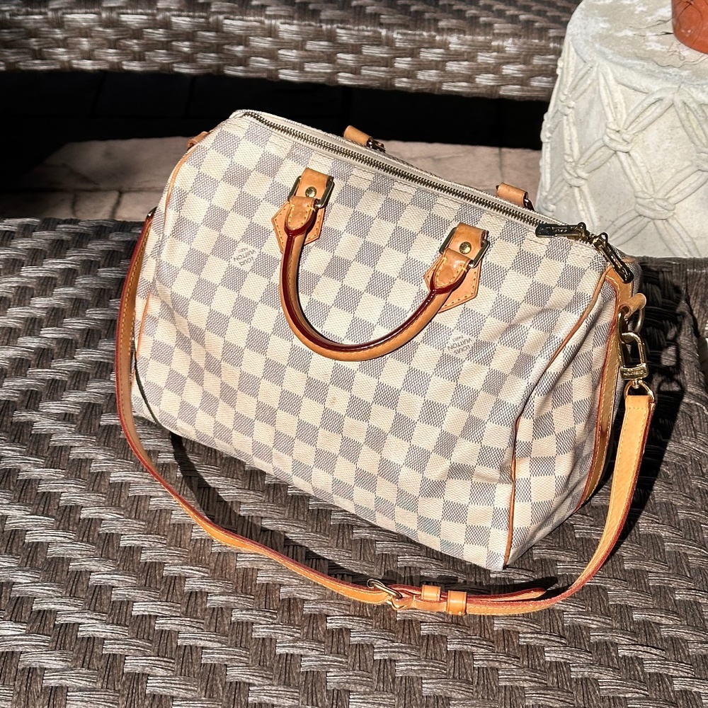 Louis Vuitton Speedy Handbag Damier 30